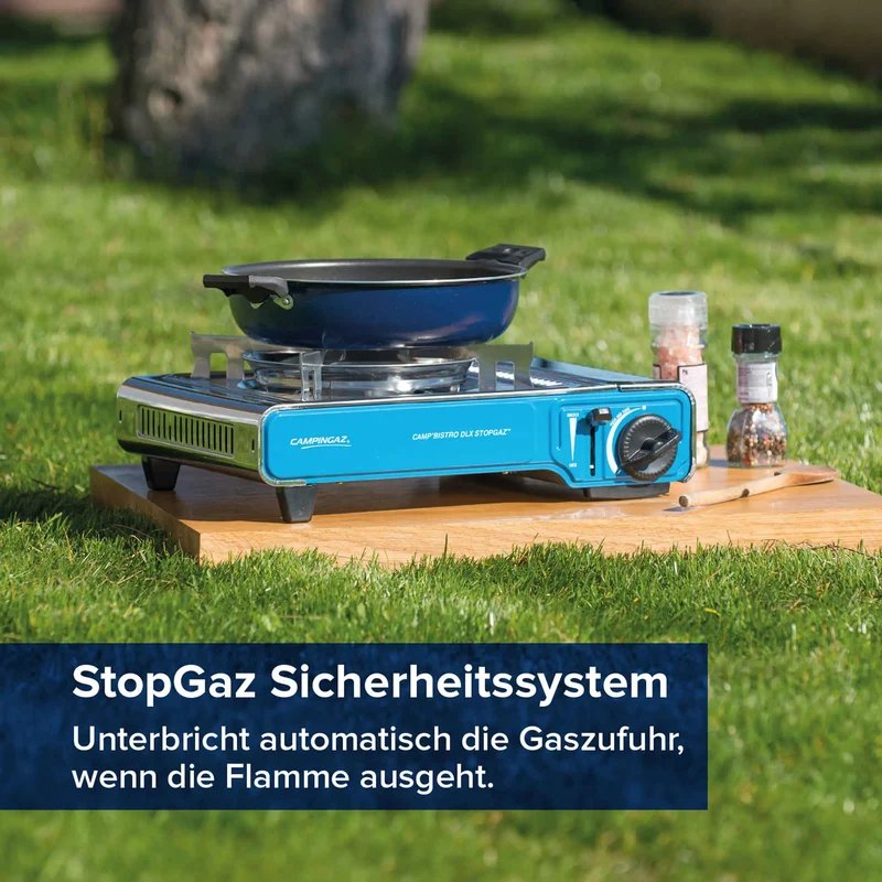 Campingaz Gaskocher Camp'Bistro DLX mit Stopgaz | 1 Brenner