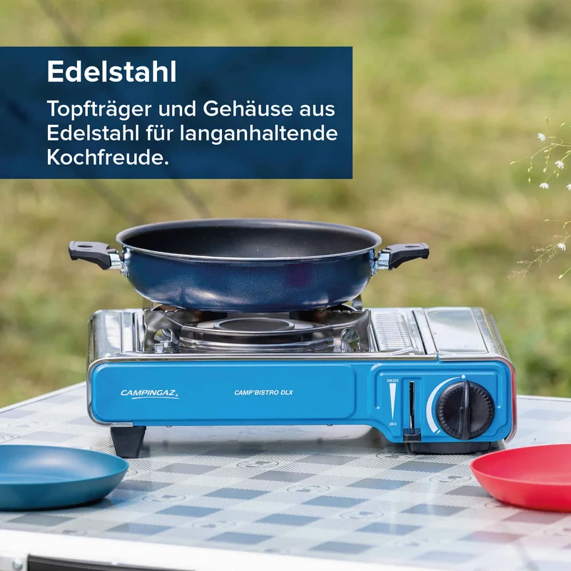 Campingaz Gaskocher Camp'Bistro DLX mit Stopgaz | 1 Brenner
