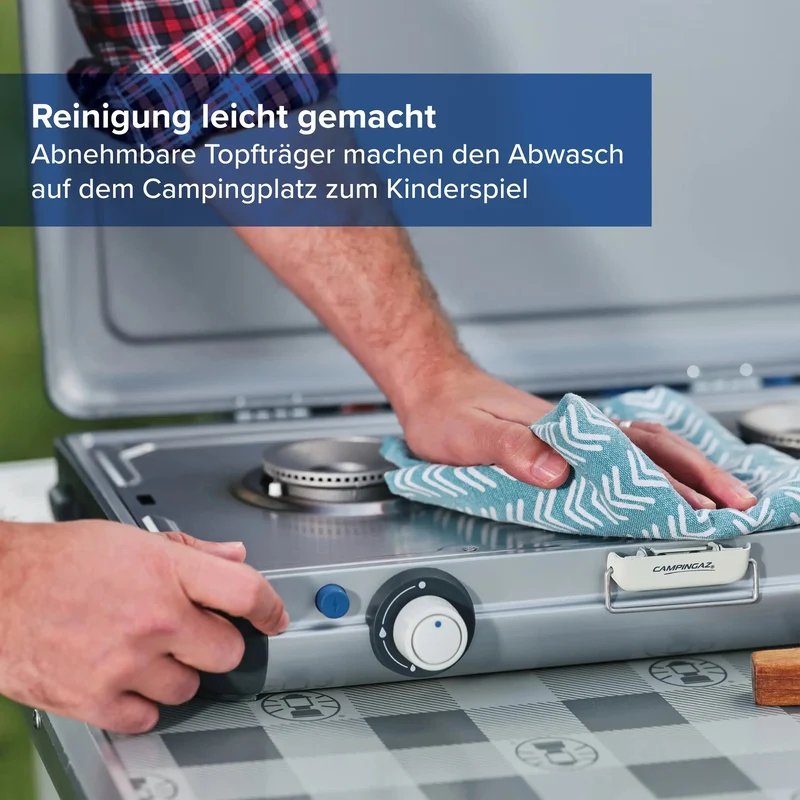Camping Kitchen 2 Grill & Go Caravan | 30 mbar speziell für Wohnmobile