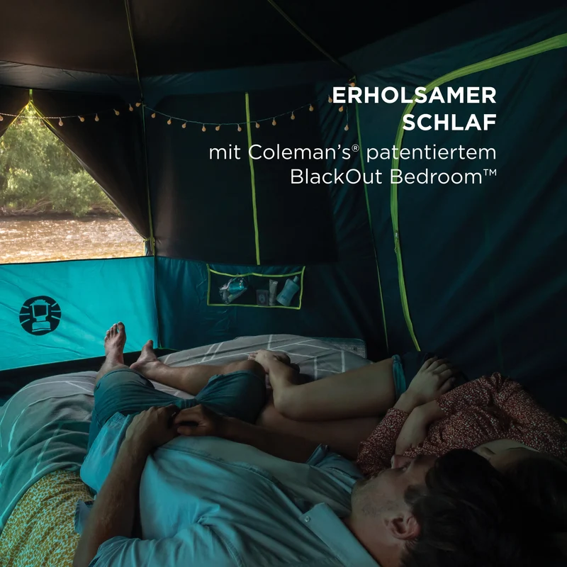 Coleman Octagon BlackOut Familienzelt | 6-8 Personen