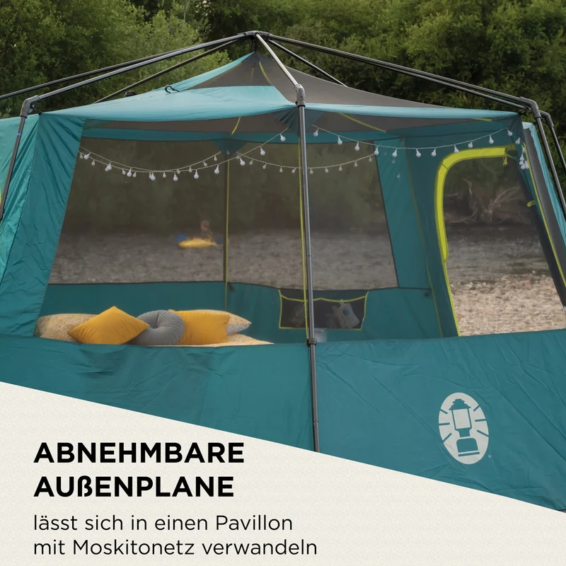Coleman Octagon BlackOut Familienzelt | 6-8 Personen