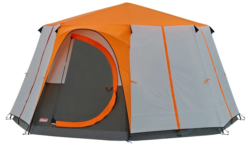 Coleman Octagon 8 Orange Familienzelt | 6-8 Personen