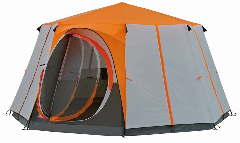 Coleman Octagon 8 Orange Familienzelt | 6-8 Personen