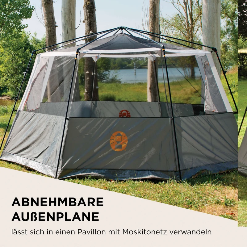 Coleman Octagon 8 Orange Familienzelt | 6-8 Personen