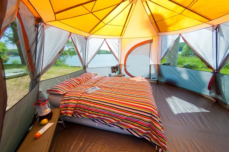 Coleman Octagon 8 Orange Familienzelt | 6-8 Personen