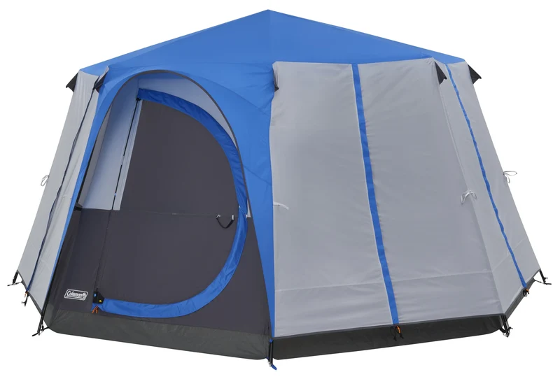 Coleman Octagon 8 Blau Familienzelt | 6-8 Personen