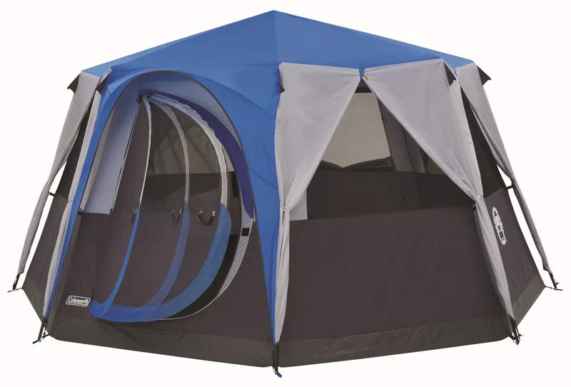 Coleman Octagon 8 Blau Familienzelt | 6-8 Personen