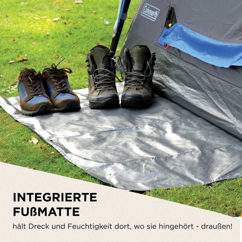 Coleman Octagon 8 Blau Familienzelt | 6-8 Personen