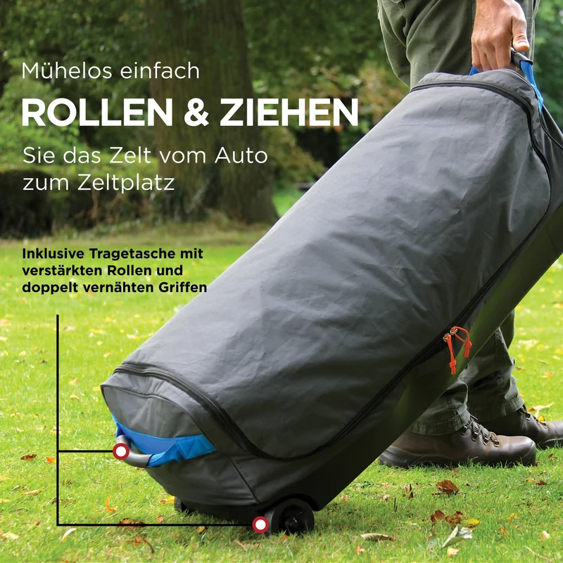 Coleman Octagon 8 Blau Familienzelt | 6-8 Personen