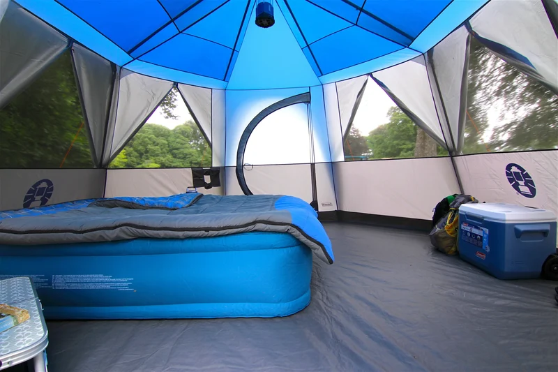 Coleman Octagon 8 Blau Familienzelt | 6-8 Personen