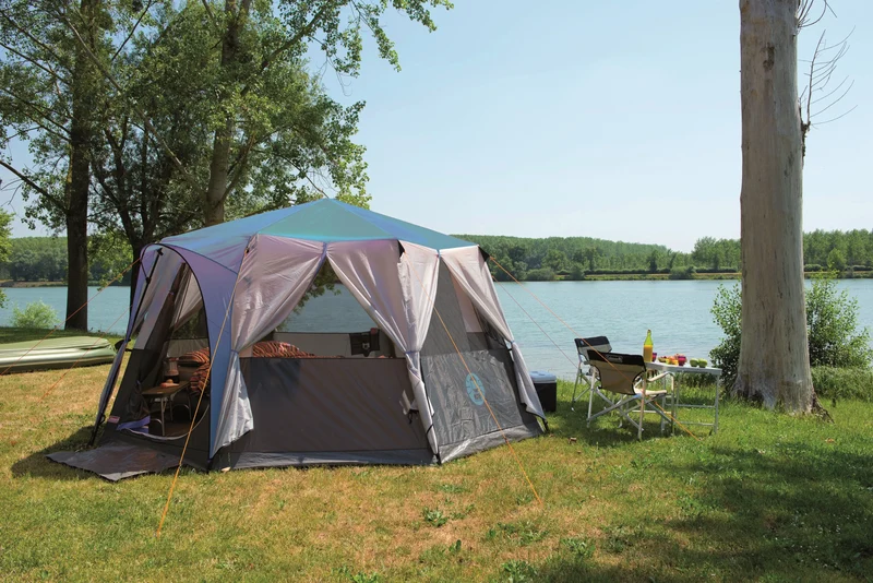 Coleman Octagon 8 Blau Familienzelt | 6-8 Personen