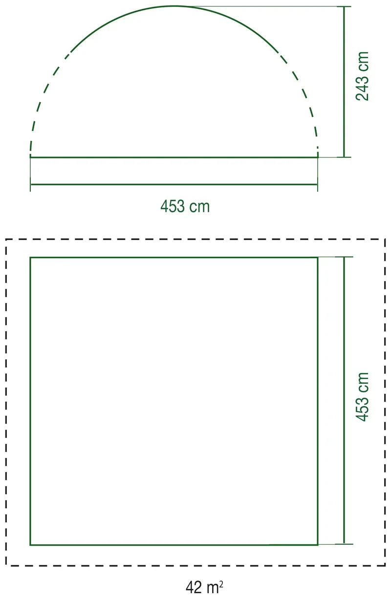 Coleman Event Shelter Pro XL Pavillon | 4.5 x 4.5 m
