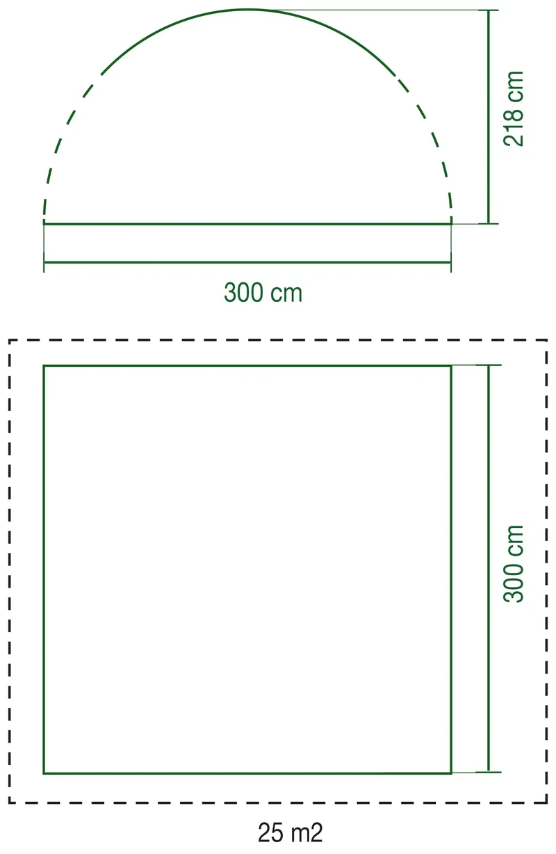 Coleman Event Shelter Pro M Pavillon | 3.0 x 3.0 m