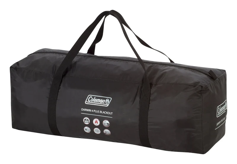 Coleman Darwin 4 Plus Blackout Kuppelzelt mit Vorraum | 4 Personen