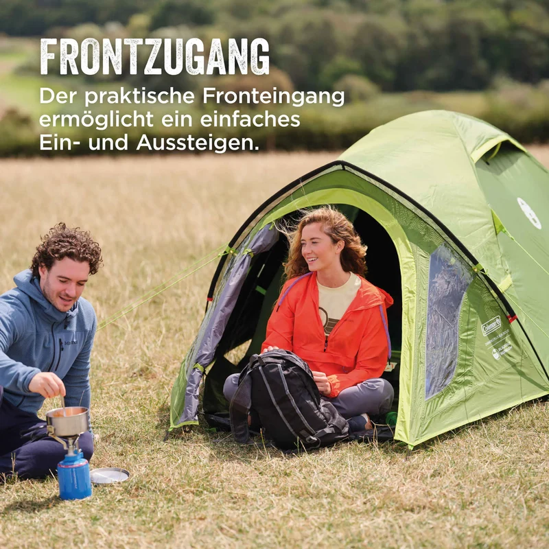 Coleman Darwin 3 Plus Blackout Kuppelzelt mit Vorzelt | 3 Personen