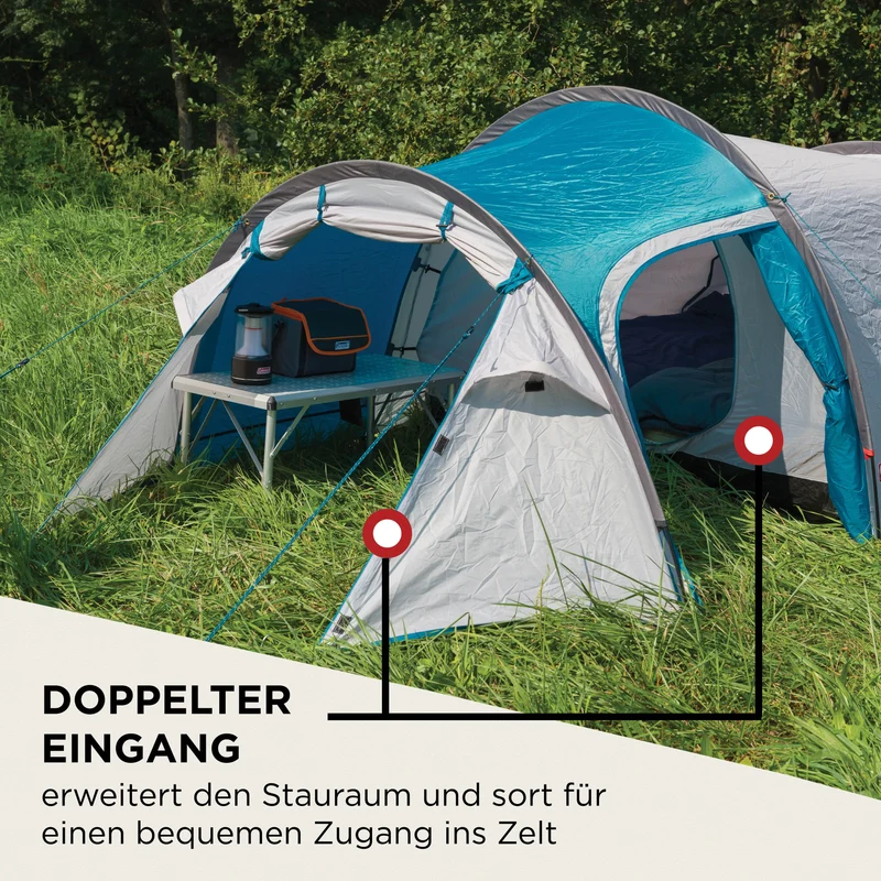 Coleman Cortes 3 Tunnelzelt mit Vorraum | 3 Personen