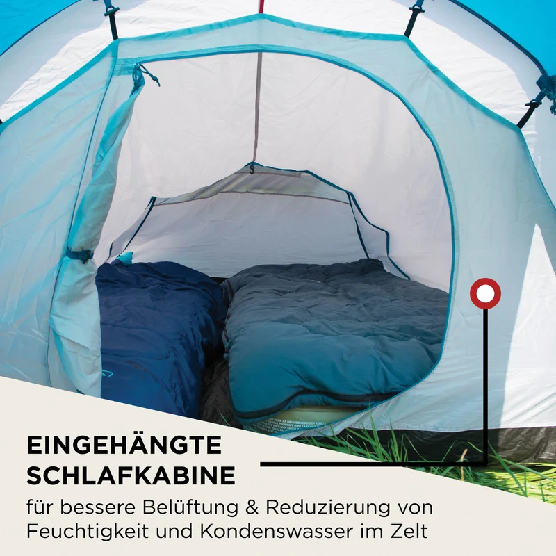 Coleman Cortes 3 Tunnelzelt mit Vorraum | 3 Personen