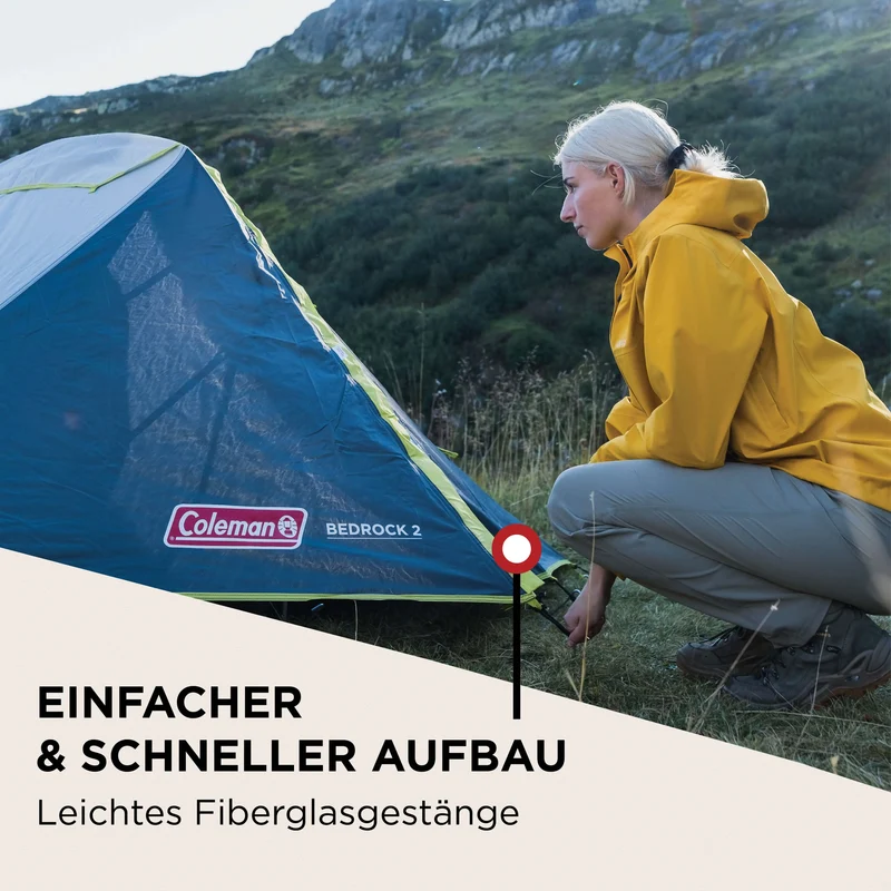 Coleman Bedrock 2 Trekkingzelt | 2 Personen