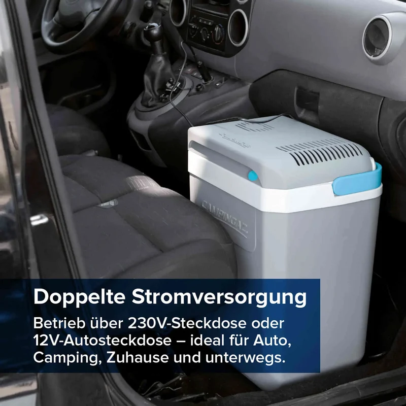 Campingaz Elektrische Kühlbox Powerbox Plus 28 Liter | 12V/230V Anschluss