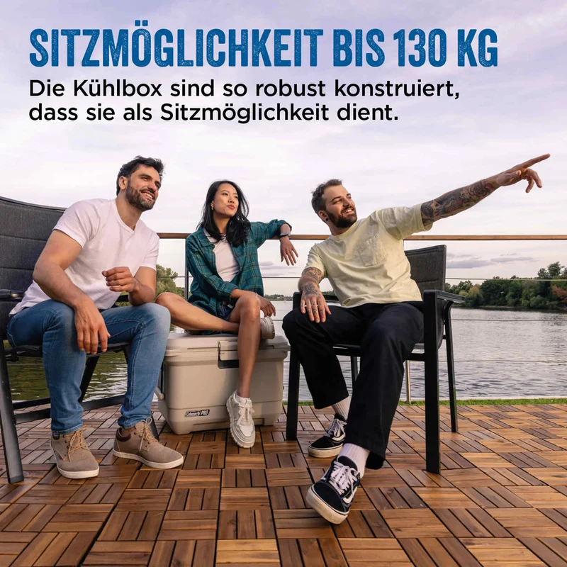 Coleman PRO 45QT | 43 Liter Kühlbox | bis zu 4 Tage Kühlung