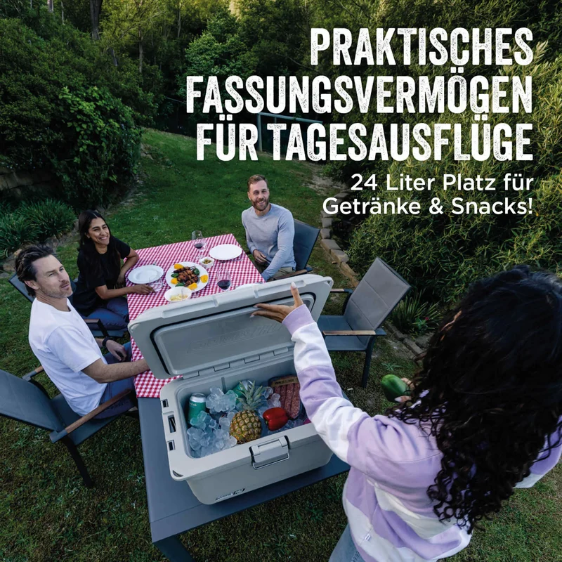 Coleman PRO 25QT | 24 Liter Kühlbox | bis zu 3.5 Tage Kühlung