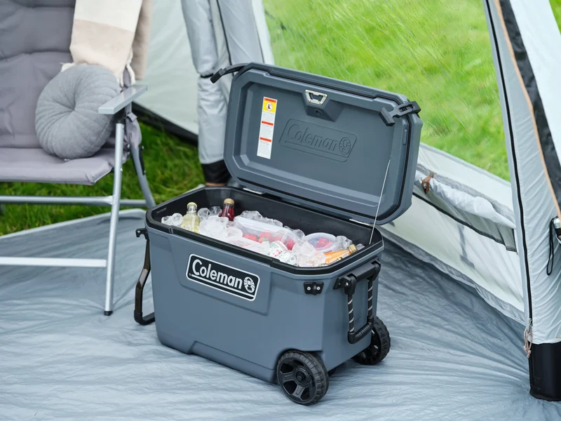 Coleman Convoy 65QT Wheeled | 66 Liter Kühlbox mit Rollen | 5 Tage Kühlung