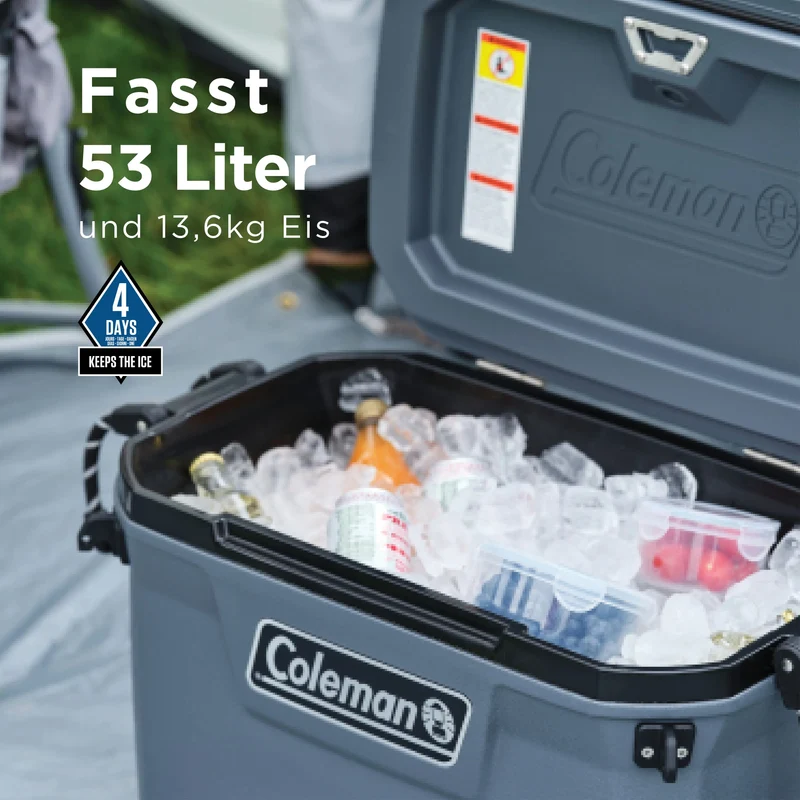 Coleman Convoy 55QT | 53 Liter Kühlbox | bis zu 4 Tage Kühlung
