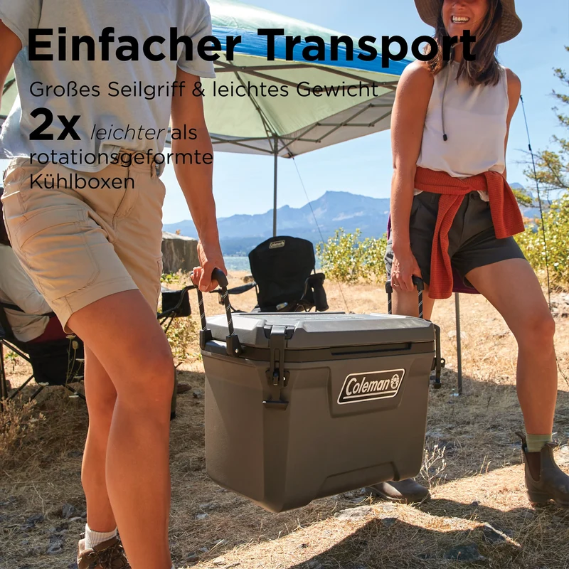 Coleman Convoy 55QT | 53 Liter Kühlbox | bis zu 4 Tage Kühlung