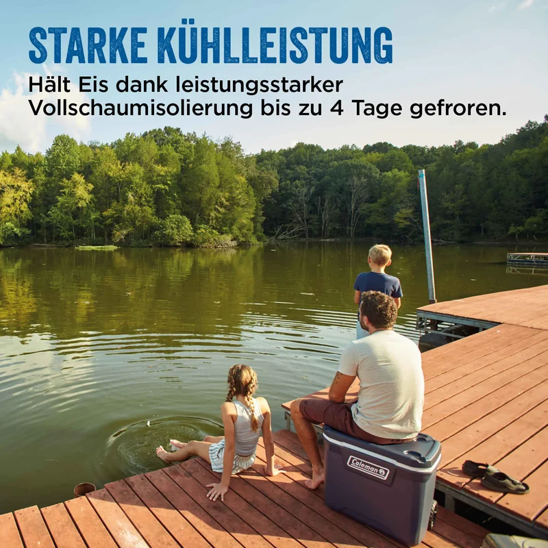 Coleman 52QT Xtreme | 49 Liter Kühlbox | bis zu 4 Tage Kühlung