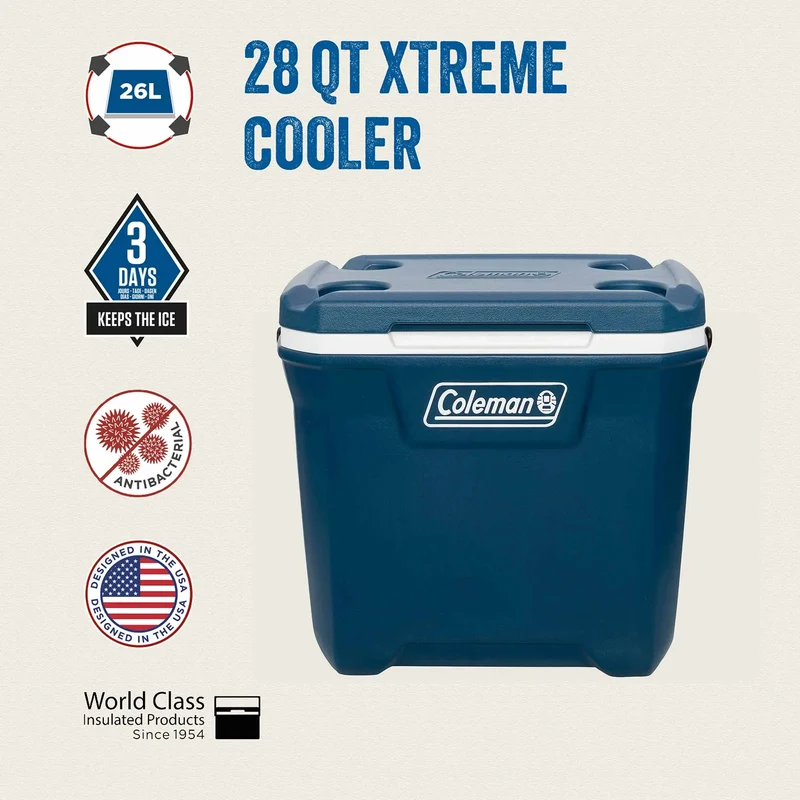 Coleman 28QT Xtreme | 26 Liter Kühlbox | bis zu 3 Tage Kühlung