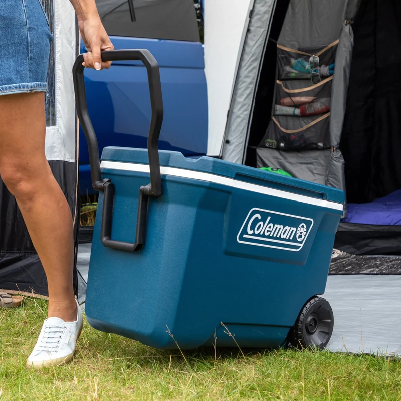 Coleman 100QT Xtreme Wheeled | 94 Liter Kühlbox mit Rollen | 5 Tage Kühlung