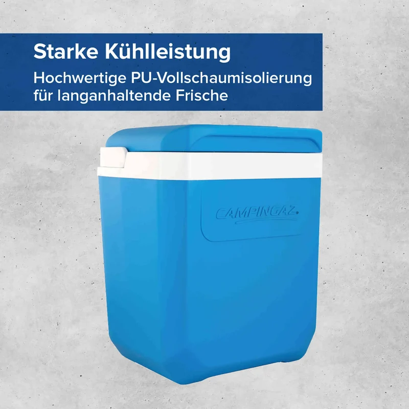 Campingaz Kühlbox Icetime Plus 30 Liter | bis zu 27 Stunden Kühlung