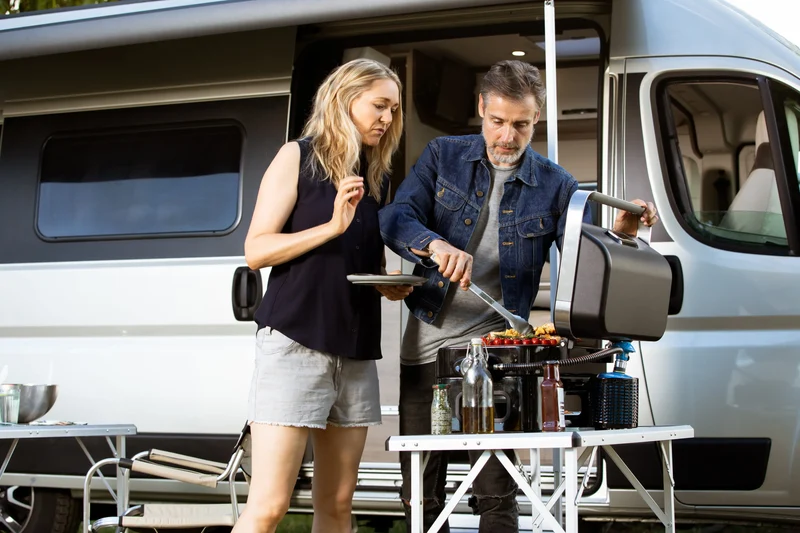 Campingaz Attitude 2go CV Campinggrill | Betrieb mit Gaskartusche