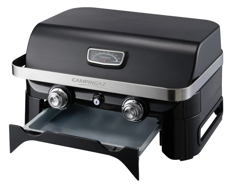 Campingaz Attitude 2100 LX Gas-Tischgrill | 2 x Blue Flame Edelstahlbrenner