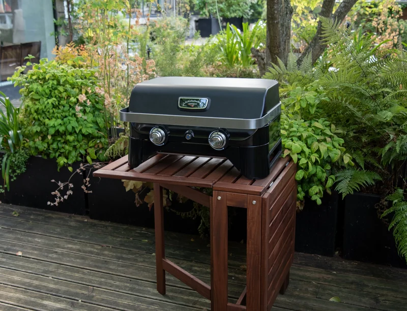 Campingaz Attitude 2100 LX Gas-Tischgrill | 2 x Blue Flame Edelstahlbrenner