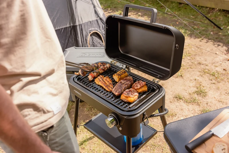 Campingaz Tour & Grill CV Plus | 3 in 1 Camping- und Tischgrill | 1 Brenner