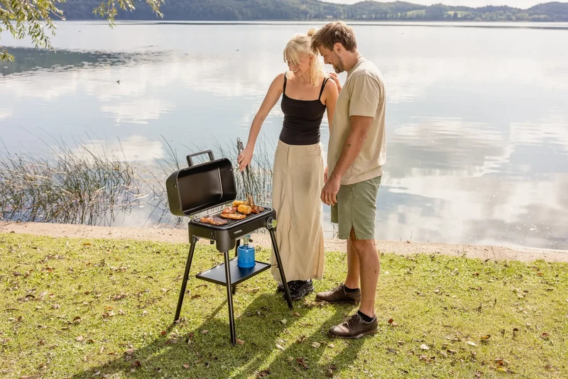 Campingaz Tour & Grill CV Plus | 3 in 1 Camping- und Tischgrill | 1 Brenner