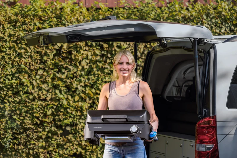 Campingaz Tour & Grill CV Plus | 3 in 1 Camping- und Tischgrill | 1 Brenner