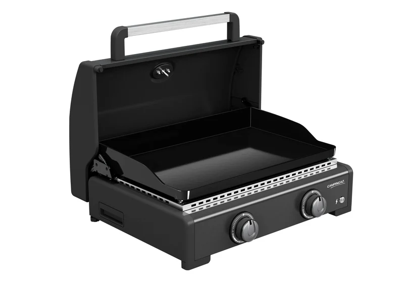 Campingaz Onyx 2 Plancha-Gasgrill | Heiße Grillplatte | 2 Brenner