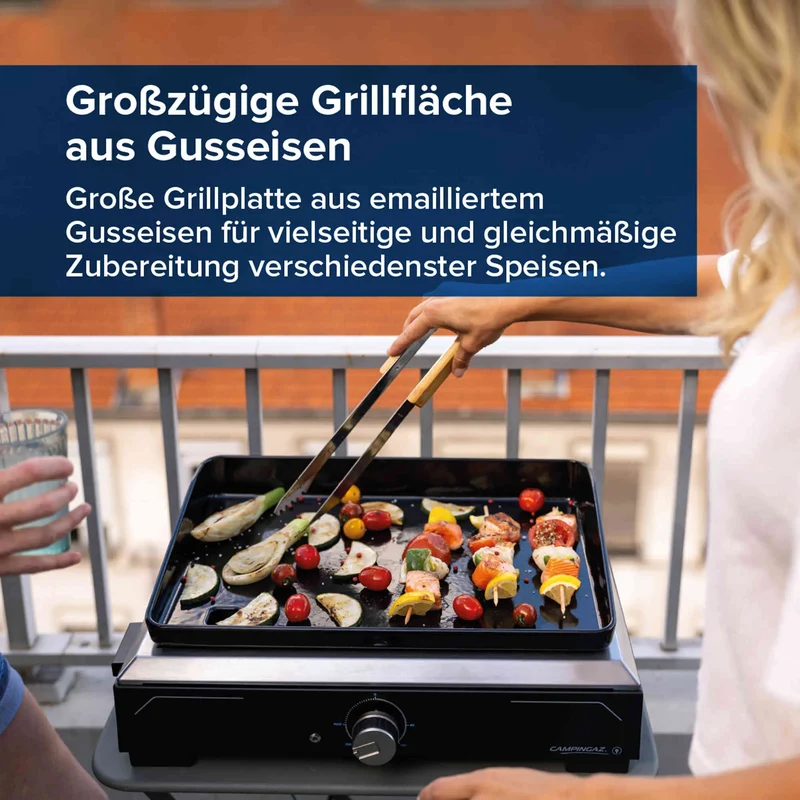 Campingaz 1 XD Elektrogrill-Plancha | 2.100 Watt