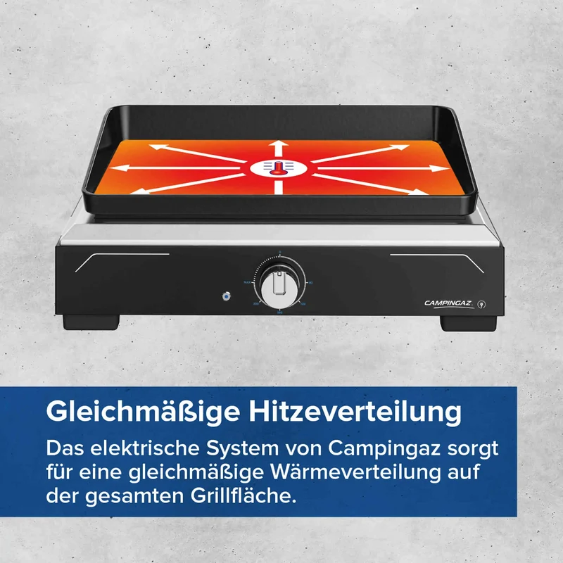 Campingaz 1 XD Elektrogrill-Plancha | 2.100 Watt