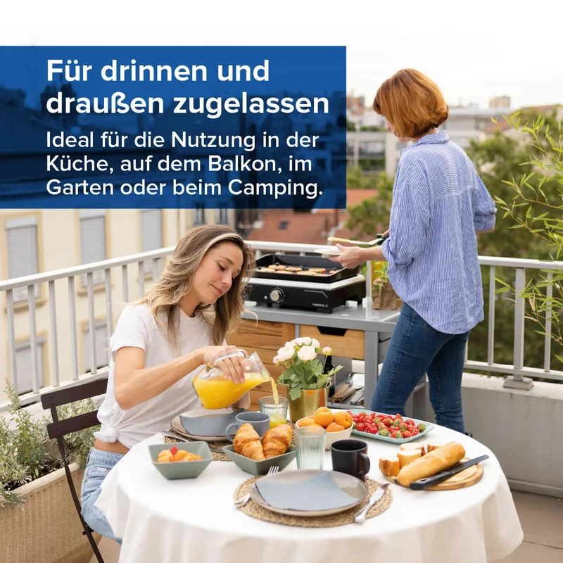 Campingaz 1 XD Elektrogrill-Plancha | 2.100 Watt