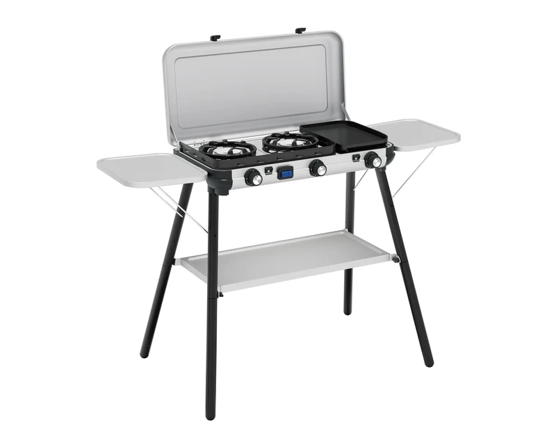 Campingaz Camping Kitchen 2 Multi-Cook Plus R | 3 in 1 Gaskocher & Campinggrill