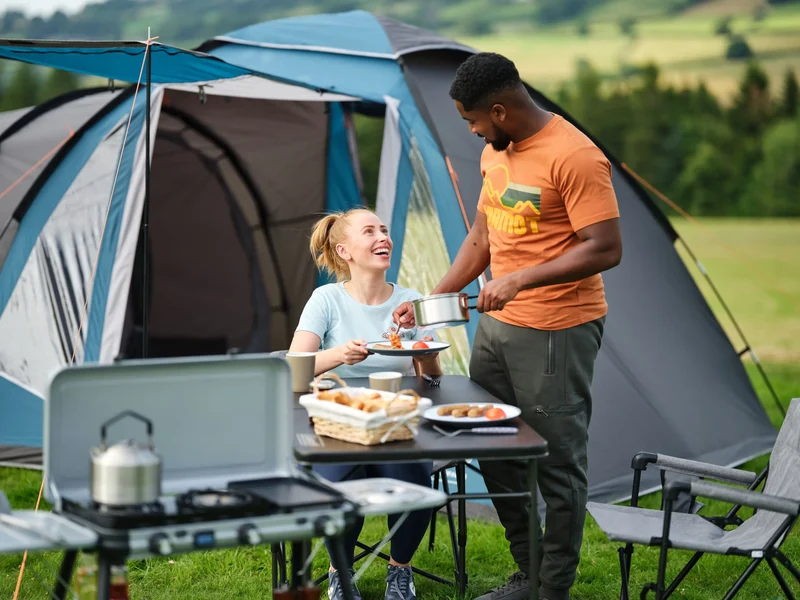 Campingaz Camping Kitchen 2 Multi-Cook Plus R | 3 in 1 Gaskocher & Campinggrill