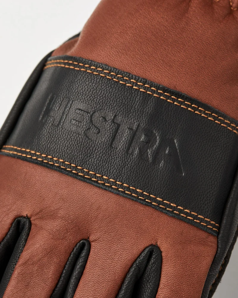 Fält Guide Glove - rejäl friluftshandske i skinn med foder av ull