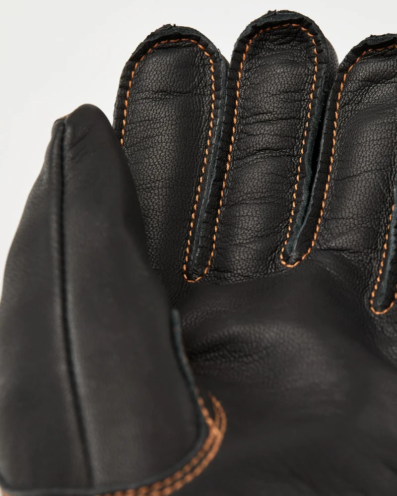 Fält Guide Glove - rejäl friluftshandske i skinn med foder av ull