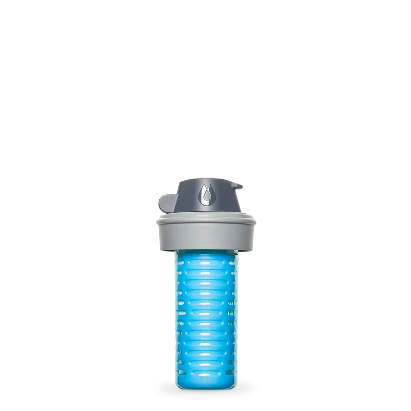 FLUX+ FILTER KIT 1,5 l Clear/HP Blue - softflask med vattenfilter