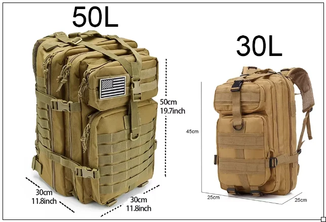 Alfa Survival Buck Out Bag (BOB) | 50L inhoud | Backpack