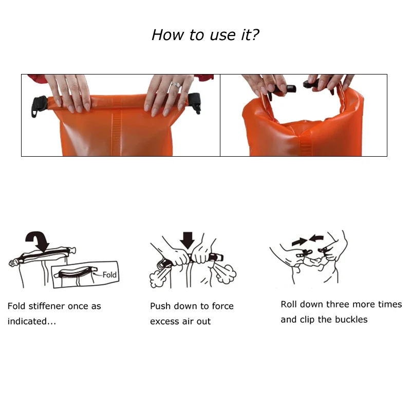 Waterdichte tas van PVC | 5L inhoud