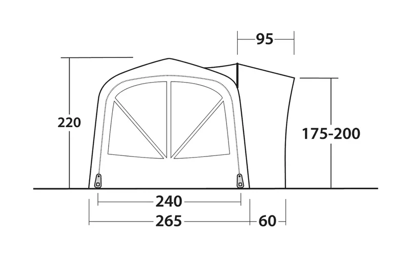 Outwell Cross-Powerair 2027